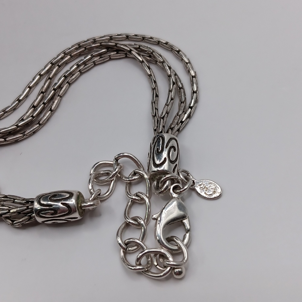 Premier Designs Silver Multi-Strand Rope Necklace - Picture 6 of 6